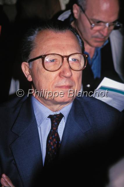jacques delors.JPG - Jacques Delors, président de la Commission européenne de 1985 à 1995.